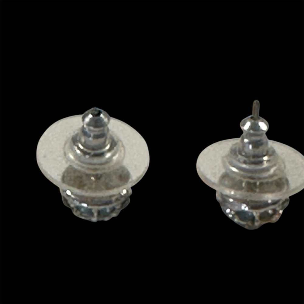 Dazzling Round Crystal Earrings - Picture 5 of 5